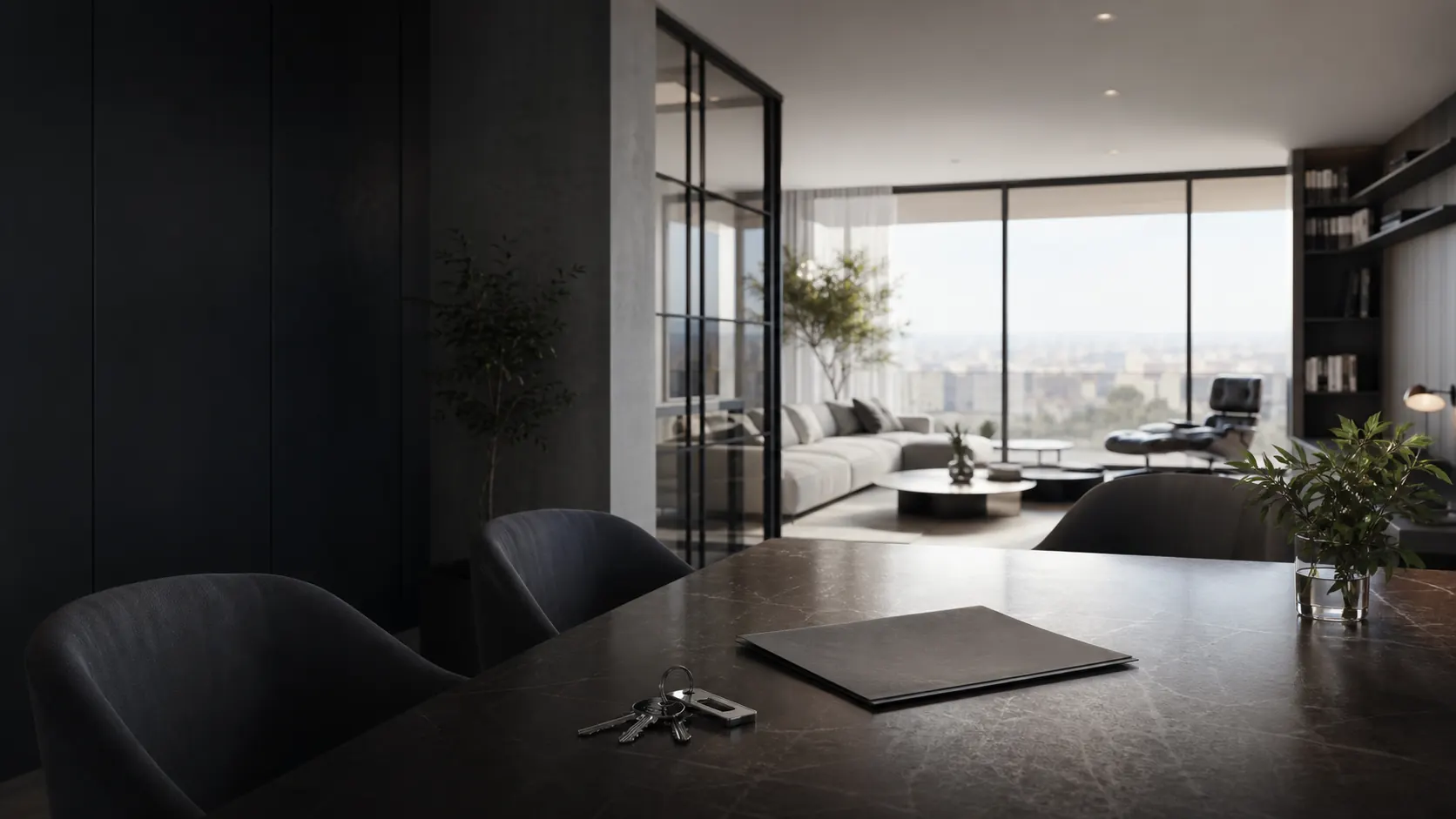 Apartamento contemporâneo preparado para arrendamento
